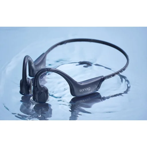 Vezeték nélküli csontrezgéses fejhallgató Sanag B21S (fekete) - 10