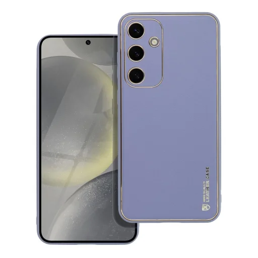 BŐR tok Samsung Galaxy S24 Plus kék tok - 6