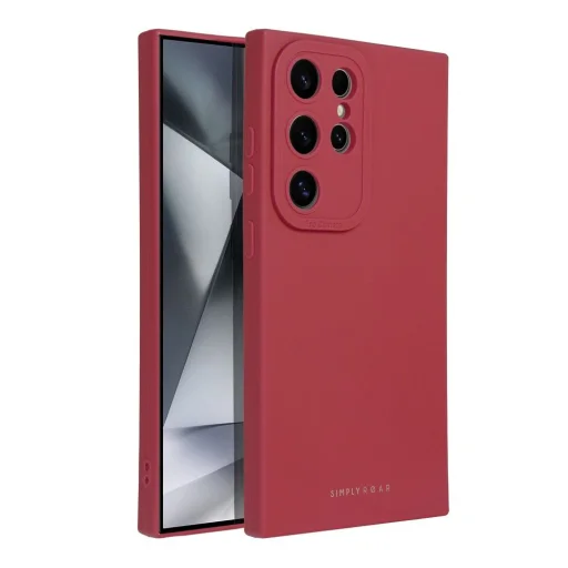 Roar Luna tok Samsung Galaxy S24 Ultra számára, piros - 8