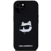  iPhone 15 Plus / 14 Plus Fekete Karl Lagerfeld Szilikon Choupette Fej MagSafe tok - 3