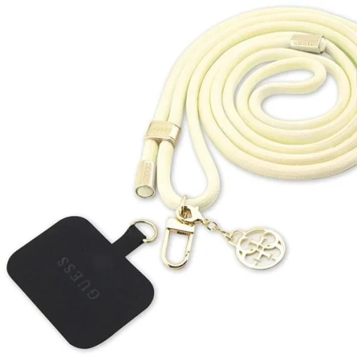 Guess CBDY Cord phone strap - beige - 1