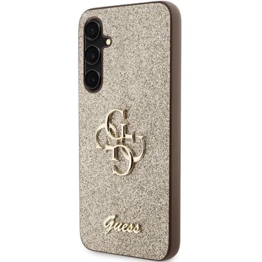 Guess GUHCS23FEHG4SGD S23 FE S711 arany/arany tok Glitter Script Big 4G - 2