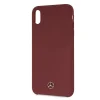 Mercedes MEHCI65SILRE iPhone Xs Max piros hardcase Silicone Line tok - 3