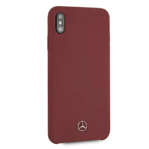 Mercedes MEHCI65SILRE iPhone Xs Max piros hardcase Silicone Line tok - 5
