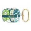 Guess GUAPHHFLN AirPods Pro tok zöld/zöld Flower Strap Collection