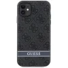 Guess GUHCN61P4SNK iPhone 11 szürke/szürke keménytok 4G Stripe tok thumbnail