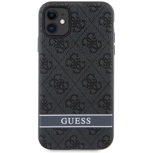 Guess GUHCN61P4SNK iPhone 11 szürke/szürke keménytok 4G Stripe tok - 3