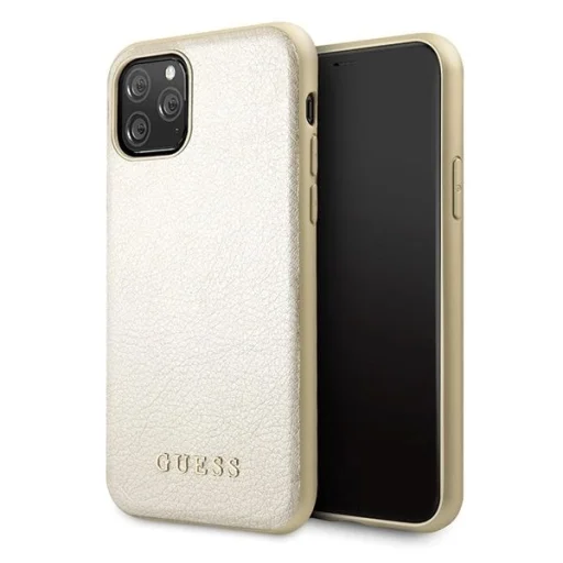 Guess GUHCN58IGLGO iPhone 11 Pro arany/arany kemény tok Iridescent tok - 1
