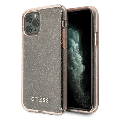 Guess GUHCN65PCGLPI iPhone 11 Pro Max pink/pink tok Glitter - 1