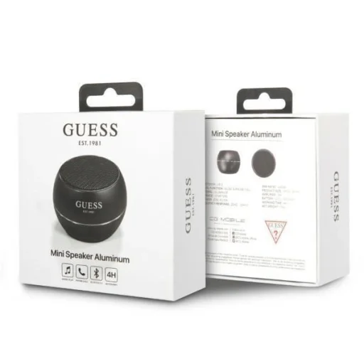 Guess Bluetooth hangszóró GUWSALGEK hangszóró mini fekete - 4
