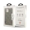 Guess GUOHCN61H4STW iPhone 11 barna/barna tok 4G Print Strap tok thumbnail