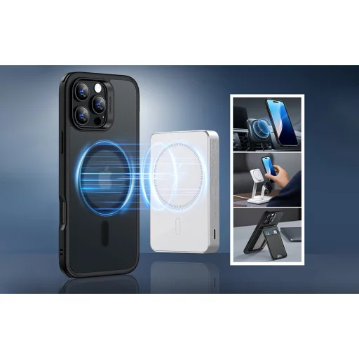  iPhone 16 Pro Max Fekete ESR Classic Hybrid HaloLock tok - 3