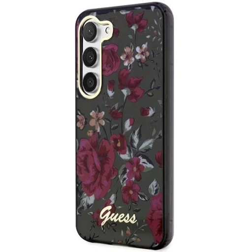 Guess GUHCS23MHCFWSA S23+ S916 zöld/kaki tok Flower Collection - 2