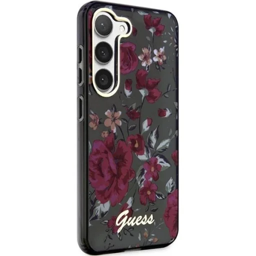 Guess GUHCS23MHCFWSA S23+ S916 zöld/kaki tok Flower Collection - 4