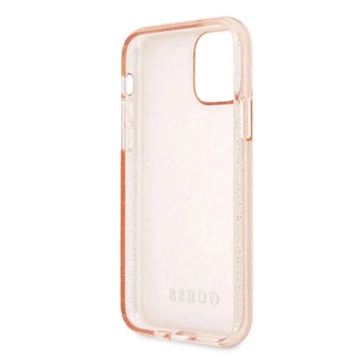 Guess GUHCN58PCGLPI iPhone 11 Pro pink/pink glitter tok - 4