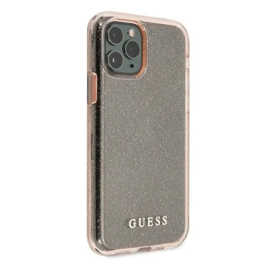 Guess GUHCN58PCGLPI iPhone 11 Pro pink/pink glitter tok - 5