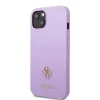 Guess GUHCP13SPS4MU iPhone 13 mini 5.4" lila/lila keménytok Saffiano 4G Small Metal Logo tok thumbnail