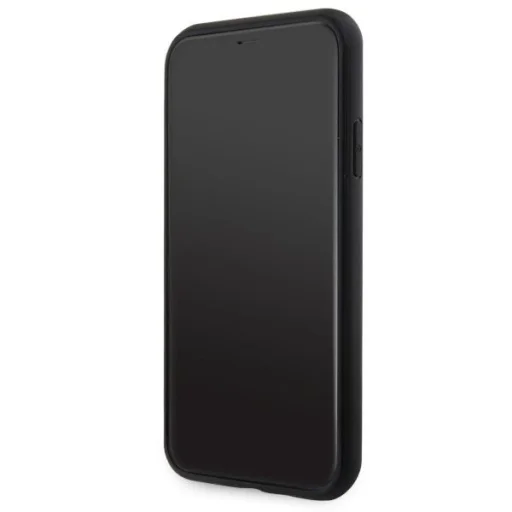 Guess GUHMN61P4RPSK iPhone 11 / Xr fekete/fekete kemény tok 4G Nyomtatott Csíkos MagSafe tok - 5