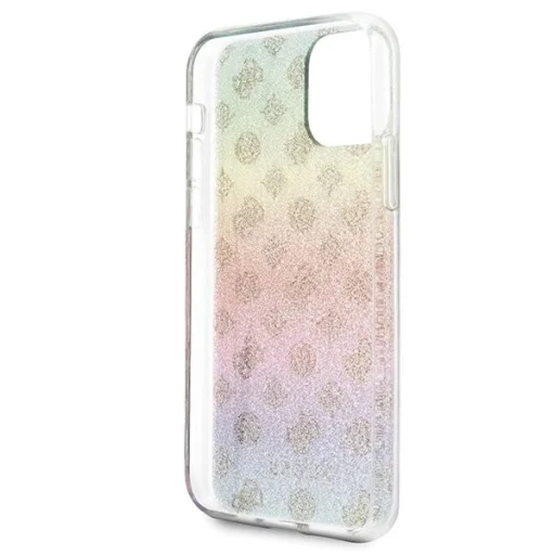 Guess GUHCN58PEOML iPhone 11 Pro multicolor kemény tok Iridescent 4G Peony tok - 4