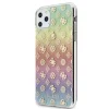 Guess GUHCN65PEOML iPhone 11 Pro Max multicolor kemény tok Iridescent 4G Peony tok thumbnail