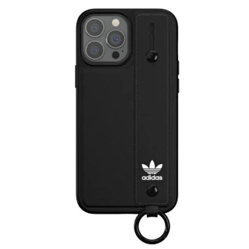 Adidas OR kézpántos tok iPhone 13 Pro Max 6.7" fekete/fekete 47139 tok - 2