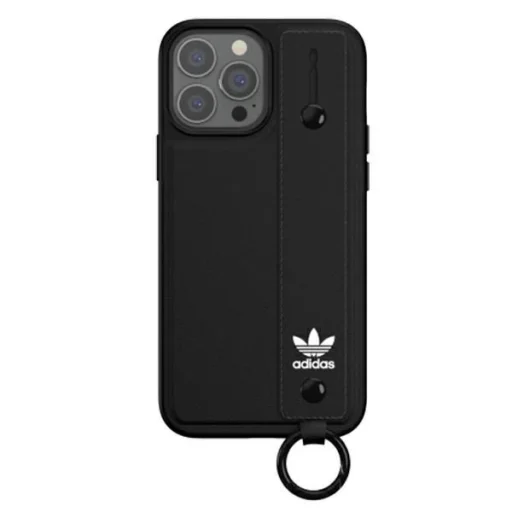 Adidas OR kézpántos tok iPhone 13 Pro Max 6.7" fekete/fekete 47139 tok - 3
