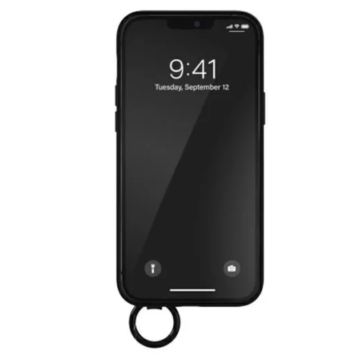 Adidas OR kézpántos tok iPhone 13 Pro Max 6.7" fekete/fekete 47139 tok - 4
