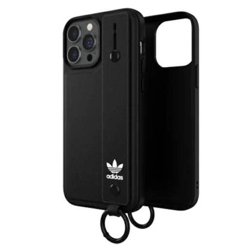 Adidas OR kézpántos tok iPhone 13 Pro Max 6.7" fekete/fekete 47139 tok - 8