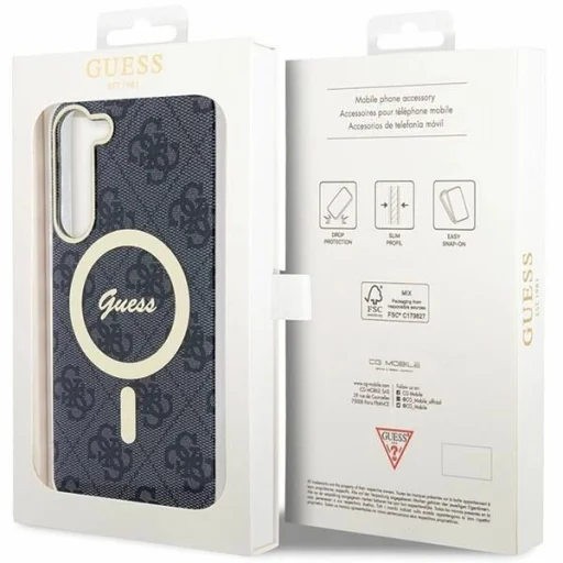 Guess GUHMS23SH4STK S23 S911 fekete/fekete tok 4G MagSafe - 8