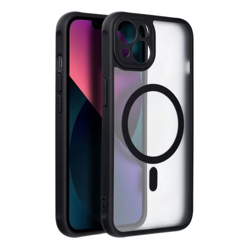 FULL MATTE MAG COVER tok kompatibilis MagSafe-fel az IPHONE 13-hoz fekete - 2