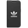 Adidas OR Booklet fliptok BASIC iPhone 14 6.1" fekete/fekete fehér 50181 thumbnail