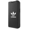 Adidas OR Booklet fliptok BASIC iPhone 14 6.1" fekete/fekete fehér 50181 thumbnail