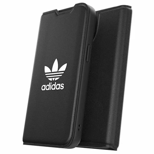 Adidas OR Booklet fliptok BASIC iPhone 14 6.1" fekete/fekete fehér 50181 - 9