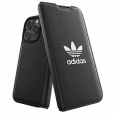 Adidas OR Fliptok BASIC iPhone 14 Pro 6.1" fekete/fekete fehér 50182 tok