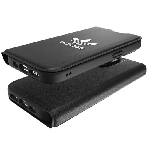 Adidas OR Fliptok BASIC iPhone 14 Pro 6.1" fekete/fekete fehér 50182 tok - 6