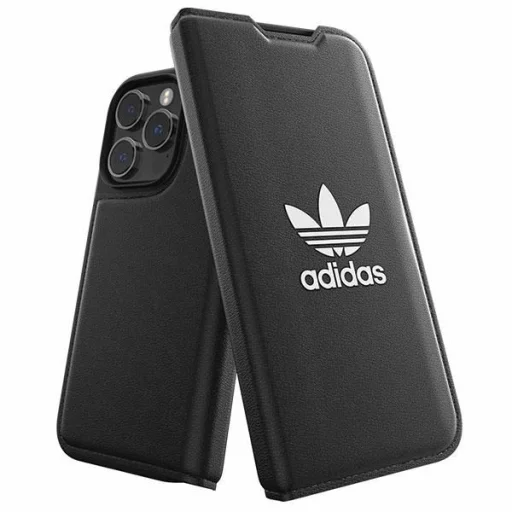 Adidas OR Fliptok BASIC iPhone 14 Pro 6.1" fekete/fekete fehér 50182 tok - 1