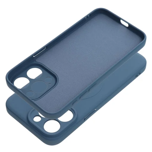 Szilikon Mag Cover tok kompatibilis MagSafe-fel iPhone 15 Pro Max kék - 12