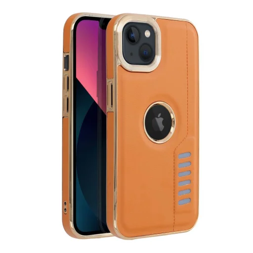 MILANO tok IPHONE 13-hoz, barna tok - 2
