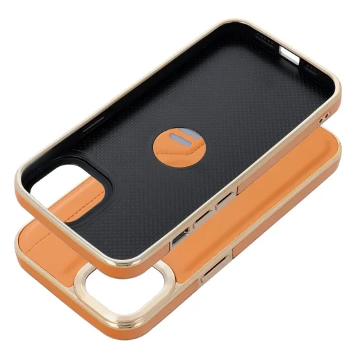 MILANO tok IPHONE 13-hoz, barna tok - 7