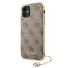 Guess GUHCN61GF4GBR iPhone 11 barna/barna kemény tok 4G Charms Kollekció tok thumbnail
