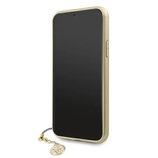 Guess GUHCN61GF4GBR iPhone 11 barna/barna kemény tok 4G Charms Kollekció tok - 4
