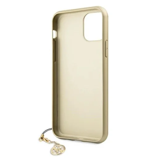 Guess GUHCN61GF4GBR iPhone 11 barna/barna kemény tok 4G Charms Kollekció tok - 6