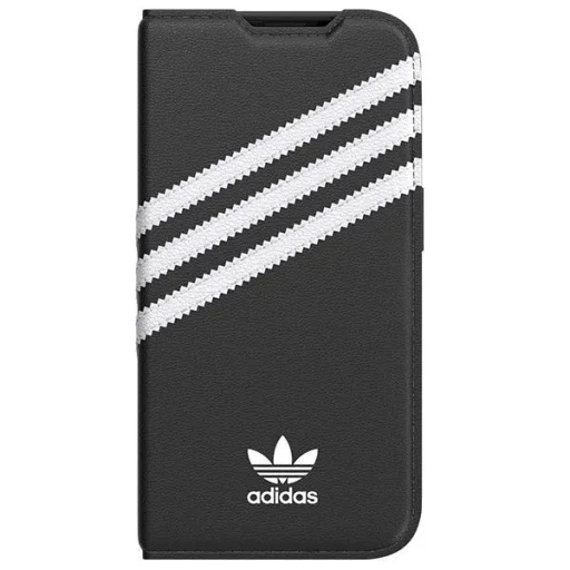 Adidas OR fliptok PU iPhone 14 Pro fekete/fehér tok - 2