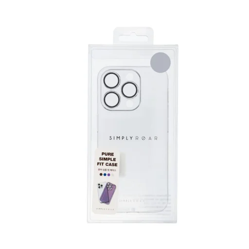 Roar Pure Simple Fit tok - iPhone 14 Pro Max átlátszó tok - 3