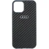  iPhone 12/12 Pro 6.1" fekete/fekete Audi Carbon Fiber keménytok AU-TPUPCIP12P-R8/D2-BK tok thumbnail