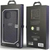  iPhone 14 6.1" fekete/fekete Audi Carbon Fiber kemény tok AU-TPUPPCIP14-R8/D2-BK thumbnail