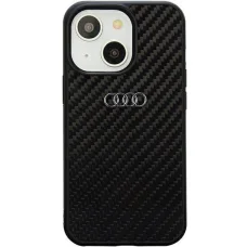  iPhone 14 6.1" fekete/fekete Audi Carbon Fiber kemény tok AU-TPUPPCIP14-R8/D2-BK