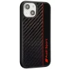  Apple iPhone 14 6.1" Fekete/Fekete Audi Carbon Fiber Stripe keménytok AUS-TPUPCIP14-R8/D1-BK tok thumbnail