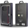  iPhone 14 Pro Max 6.7" fekete/fekete Audi Carbon Fiber Stripe kemény tok thumbnail