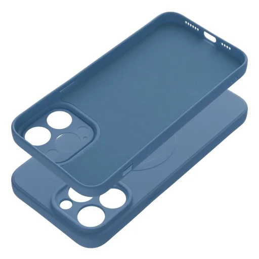 SILICONE MAG COVER tok, kompatibilis a MagSafe technológiával az IPHONE 14 Pro Max-hoz, kék - 4